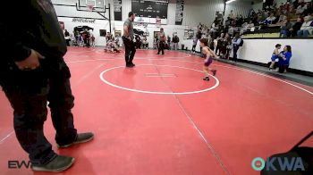 45 lbs Quarterfinal - Samuel Gilbreath, Vian Wrestling Club vs Hassun Wilson, Salina Wrestling Club