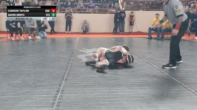 90_B lbs Round Of 32 - Carson Taylor, Port Allegany vs Gavin Smith, Titusville