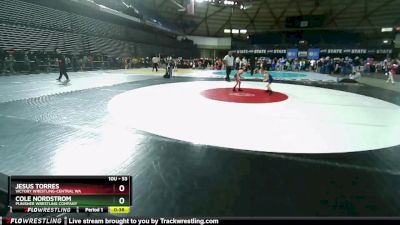 53 lbs Cons. Round 4 - Jesus Torres, Victory Wrestling-Central WA vs Cole Nordstrom, Punisher Wrestling Company