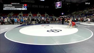 215 lbs Champ. Rd Of 128 - Cade Rangel, TX vs Brendan David, WA