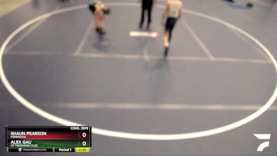 106 lbs Cons. Semi - Alex Gau, CP Takedown Club vs Shaun Pearson, Minnesota