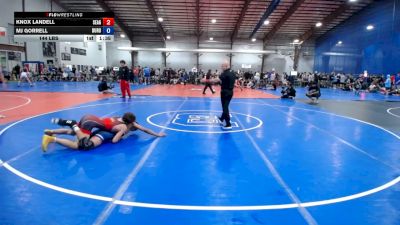 144 lbs Rr Rnd 1 - Knox Landell, Seagulls vs Mj Gorrell, Duro Wrestling Club - HS