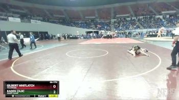 4A-170 lbs Semifinal - Kaden Zajic, Sweet Home vs Gilbert Whitlatch, Tillamook
