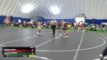 100 lbs Round 3 (10 Team) - Mason Swartz, Gotcha vs Tyson Mateo, Terps