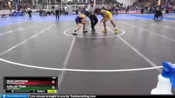 106 lbs Champ. Round 1 - Sean Goffigan, Woodbridge Senior vs Korlan Tran, Lake Braddock