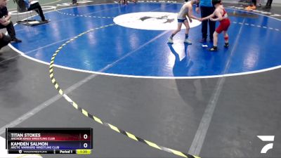 53 lbs Round 3 - Titan Stokes, Anchor Kings Wrestling Club vs Kamden Salmon, Arctic Warriors Wrestling Club