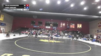110 lbs 1st Place Match - Chloe Dearwester, Presbyterian vs Avery Kibelbek, King University