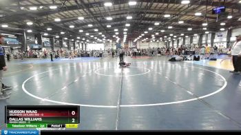 48 lbs Rd# 9- 2:15pm Saturday Final Pool - Dallas Williams, Minion Green vs Hudson Waag, Oklahoma Outlaws Red