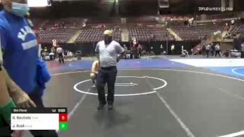 145 lbs 5th Place - Roberto Bautista, Texas Tech Fall vs Joe Buck, Clovis