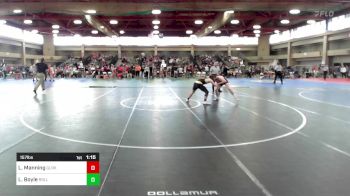 157 lbs Round Of 16 - Liam Manning, Glen Rock vs Liam Boyle, River Dell