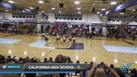 California High School - California High School [2022 Junior Varsity - Song/Pom - Novice Day 1] 2022 USA Southern California Regional II