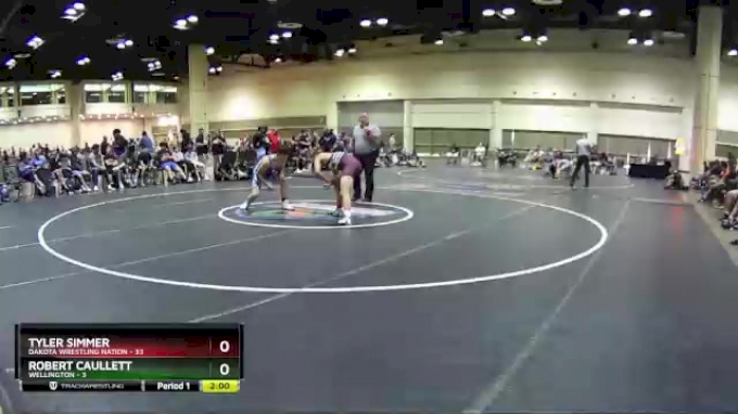 160 lbs Round 4 (10 Team) - Tyler Simmer, Dakota Wrestling Nation vs ...