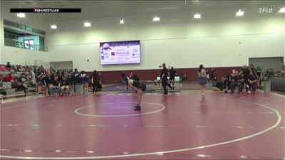 110 lbs 5th Place Match - Vivian Nguyen, Cerritos College vs Farah Mudher, Palomar College