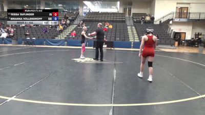103 lbs Champ. Round 1 - Tessa Taflinger, Pacific University vs Brianna Vollendroff, Chadron