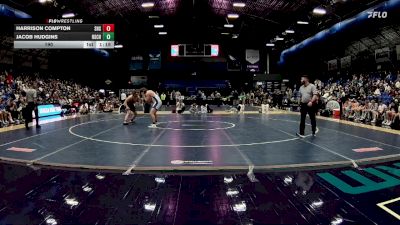 190 lbs Finals (2 Team) - Jacob Hudgins, Rutherfordton-Spindale Central High School vs Harrison Compton, Seaforth High School