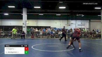 Match - Kyle Epperly, Nj vs Luke Montgomery, Pa