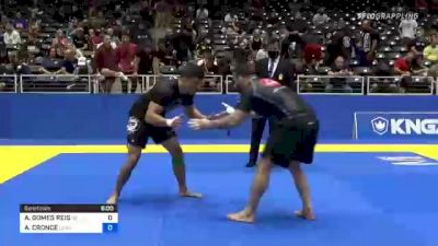 ANDRE GOMES REIS vs ANTHONY CRONCE 2021 World IBJJF Jiu-Jitsu No-Gi Championship