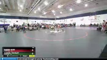 113 lbs Round 1 (4 Team) - Gabriel Mackley, Richland vs Kaiden Rose, Sandpoint