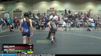 86/96 Round 1 - Haily Malloy, Simmons Academy Of Wrestling vs Emma Mantei, Dundee MI