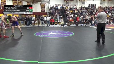 150 lbs Quarterfinal - Rocco Cassioppi, Hononegah vs Tyler Traves, Mountain View