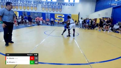 215 lbs Round 7 (8 Team) - Wilkendri Rivero, Attack WC vs Markyle Bouie, VSUS Athletics RTC