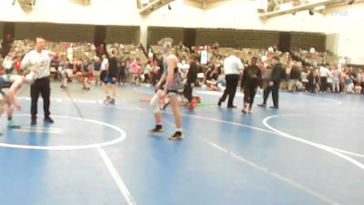 115-H lbs Quarterfinal - Brody Santora, Bayport-Blue Point vs Tristan Rosemeyer, Orchard South WC