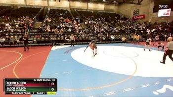 123 lbs Champ. Round 1 - Jacob Wilson, Syracuse High School vs Ahmed Ahmed, Logan High School