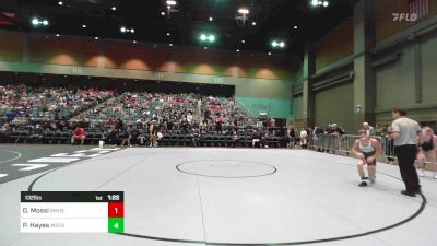 132 lbs Round Of 64 - Dylan Mossi, Rocky Mountain vs Parker Hayes, Wasatch