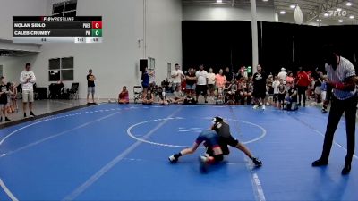 44 lbs Round 3 (6 Team) - Nolan Sidlo, PA East Lightning vs Caleb Crumby, Prestige Worldwide