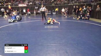 46 lbs Round Of 16 - Myles Spidell, Chambersburg vs Sullivan Heleniak, Moon