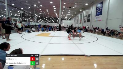 120 lbs Rr Rnd 6 - Jack Cherry, Kraken Blue vs Dion Mesanko Coleman, Shore Thing WC