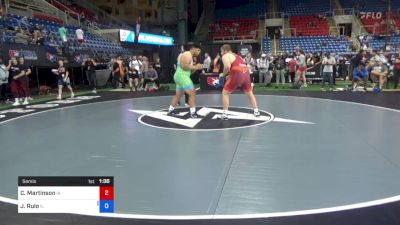 285 lbs Semis - Cooper Martinson, Iowa vs Jonathan Rulo, Illinois