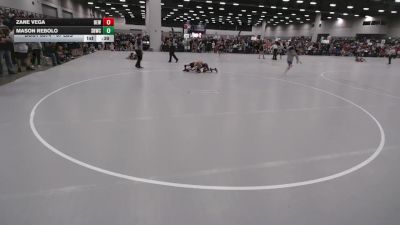 67 lbs Champ. Rd Of 16 - Mason Rebolo, Savage House Wrestling Club vs Zane Vega, DC Elite Wrestling