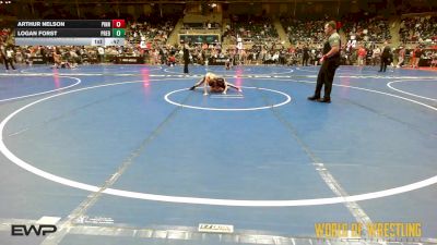70 lbs Consi Of 16 #2 - Arthur Nelson, PINnacle vs Logan Forst, Predator Wrestling