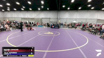 112 lbs 2nd Wrestleback (16 Team) - Rachel Camacho, Utah vs Talia Astorino, Nebraska