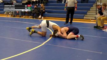 141 lbs Placement Matches (8 Team) - Robert Wicks, Rochester Tech vs Jonathan Fox, Nassau CC