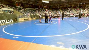 70 lbs Round Of 32 - Grady Lail, Chandler Takedown Club vs Titus Conley, Choctaw Ironman Youth Wrestling