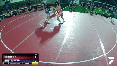 195 lbs Quarters & Wb (16 Team) - Degan Baca, New Mexico vs Brody Buzzard, Oregon 2