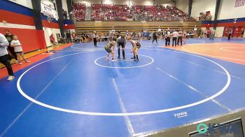 96-100 lbs Rr Rnd 2 - Gage Buchanan, Keystone Kids vs Mason Moore, Glenpool Youth Wrestling