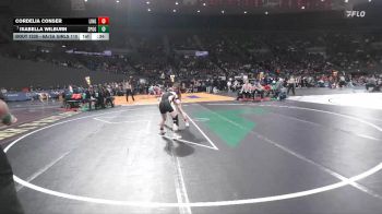 6A/5A Girls 110 Cons. Round 2 - Cordelia Conser, Lincoln Girls vs Isabella Wilburn, Sprague Girls