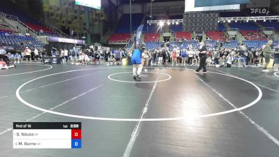 235 lbs Rnd Of 16 - Sabrina Nauss, MI vs Madison Burns, WI