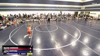 62 lbs Round 4 (6 Team) - Rilynn Anderson, Utah 2 vs Jayna Whitford, Utah 1