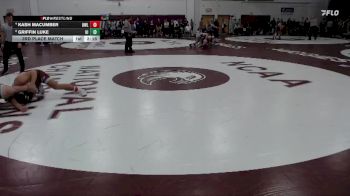 184 lbs 3rd Place Match - Kash Macumber, UW - La Crosse vs Griffin Luke, Upper Iowa