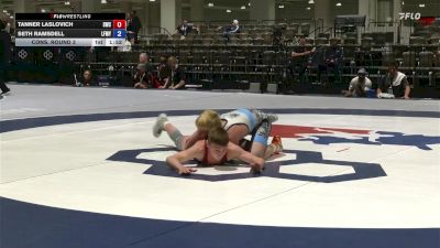 57 lbs Cons. Round 3 - Tanner Laslovich, Summit Wrestling Club vs Seth Ramsdell, Little Falls MN Youth Wrestling