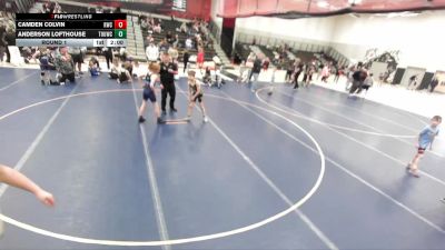 85-90 lbs Round 1 - Anderson Lofthouse, Top Of Utah Wrestling Club vs Camden Colvin, Roy Wrestling Club