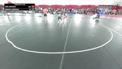 106 lbs Semis & Wb (16 Team) - Mason Carvajal, Grayslake Central vs Lodi Athlete, Illinois Top Dawgs Orange