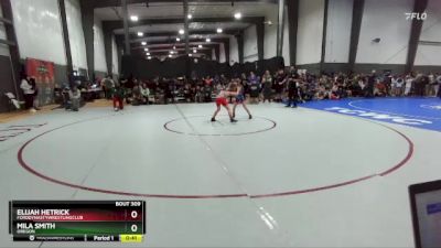 74 lbs Champ. Round 1 - Elijah Hetrick, FordDynastyWrestlingClub vs Mila Smith, Oregon