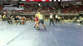 3A-285 lbs Cons. Round 5 - Keeron Harris-Veasley, Waterloo East vs Joe Constable, Fort Dodge
