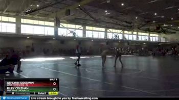 144 lbs Round 1 (4 Team) - Ashlynn Goodwin, Black Mambas Red vs Riley Coleman, Free Range Chickens