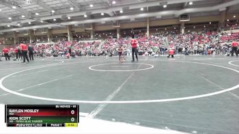 61 lbs Champ. Round 2 - Kion Scott, WR - Topeka Blue Thunder vs Raylen Mosley, RSA